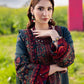 ASIM JOFA-3PC DHANAK EMBROIDERED SHIRT WITH DHANAK EMBROIDERED SHAWL AND TROUSER - 677