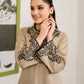 GARNADE - 3PC DHANAK EMBROIDERED UNSTITCHED DRESS - 148
