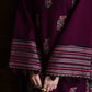 BATIK-3PC DHANAK EMBROIDERED SHIRT WITH DHANAK EMBROIDERED SHAWL AND TROUSER- 458