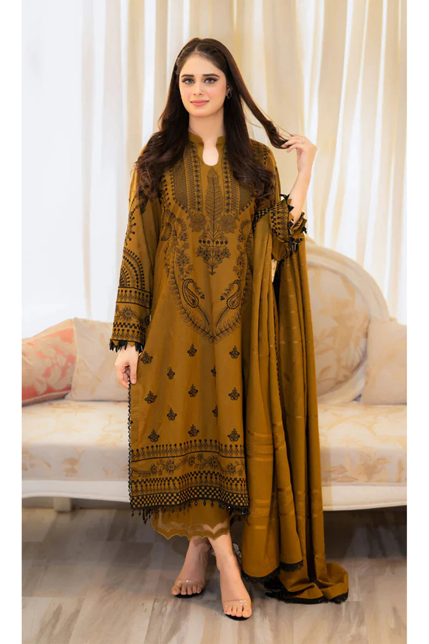 UNSTITCH DHANAK 3PC SUIT-251